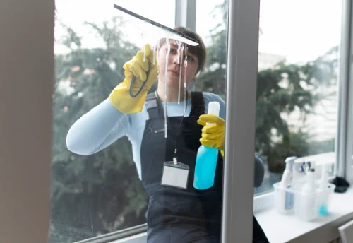 Nettoyage de vitres intérieures et extérieures à Amazy